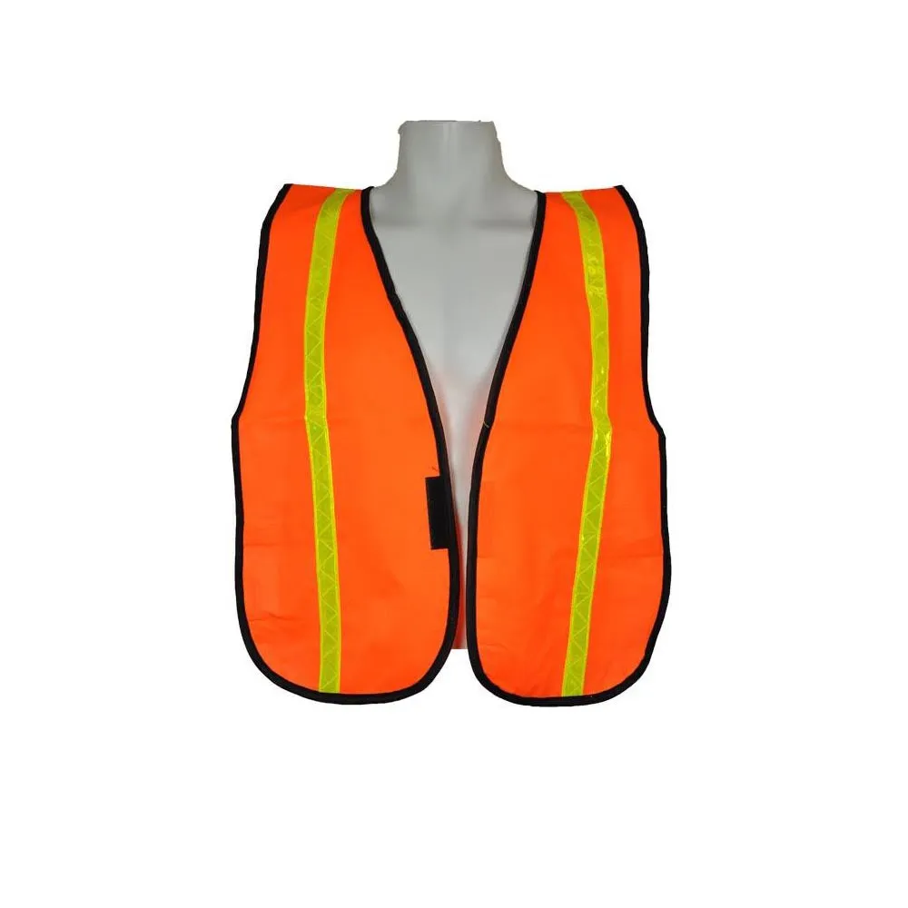 3A Safety All-Purpose Tight Mesh Safety Vest 1" Vertical Stripe