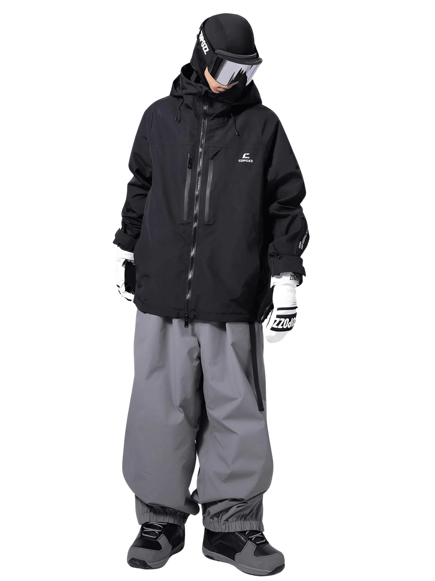 3L Water & Windproof Trendy Men's Oversized Ski Pants