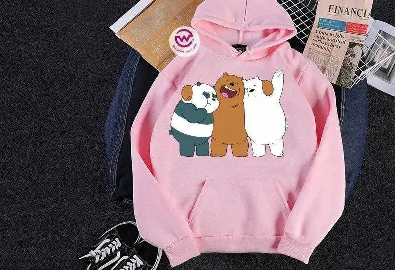 Adult Hoodies - 3 Bears