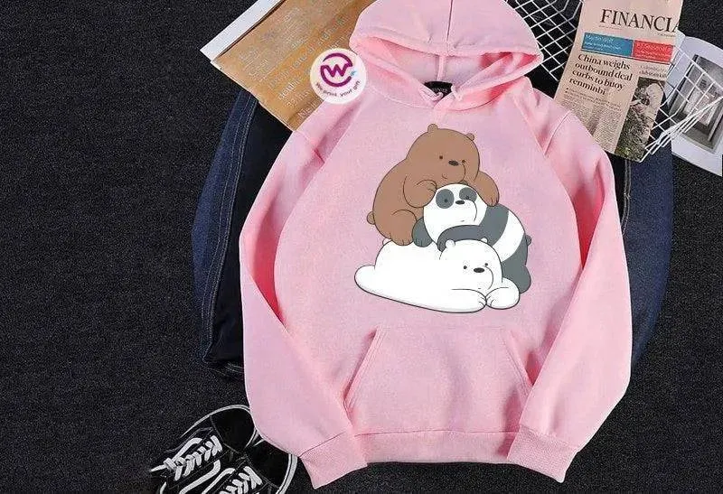 Adult Hoodies - 3 Bears