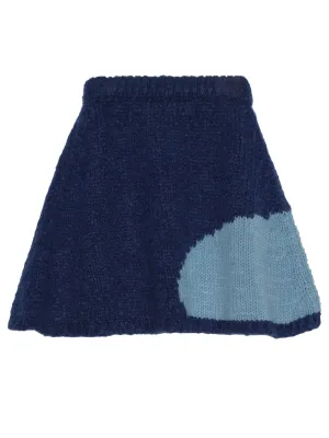 Blue Dot Skirt