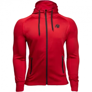 Bridgeport Zipped Hoodie - Red