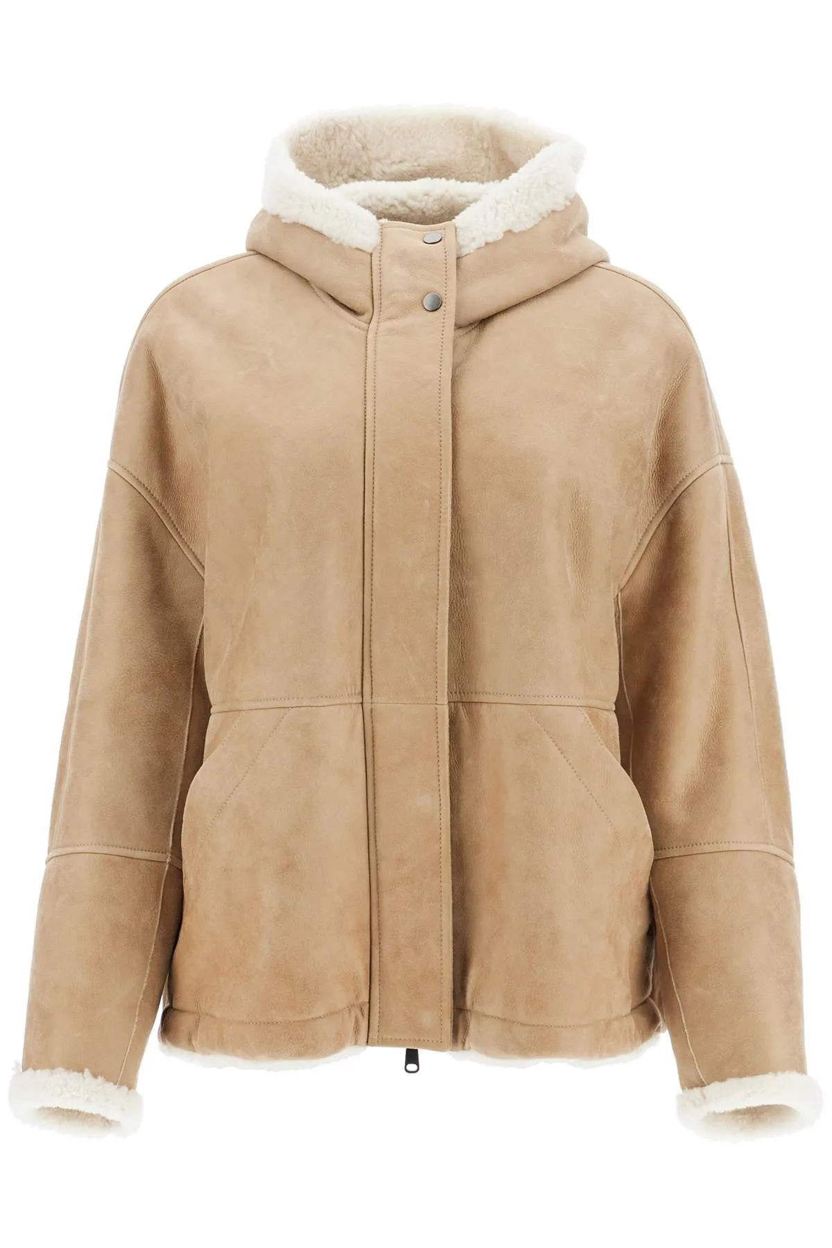 BRUNELLO CUCINELLI Giacca Reversibile In Shearling