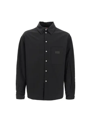 Canvas Button-Up Overshirt