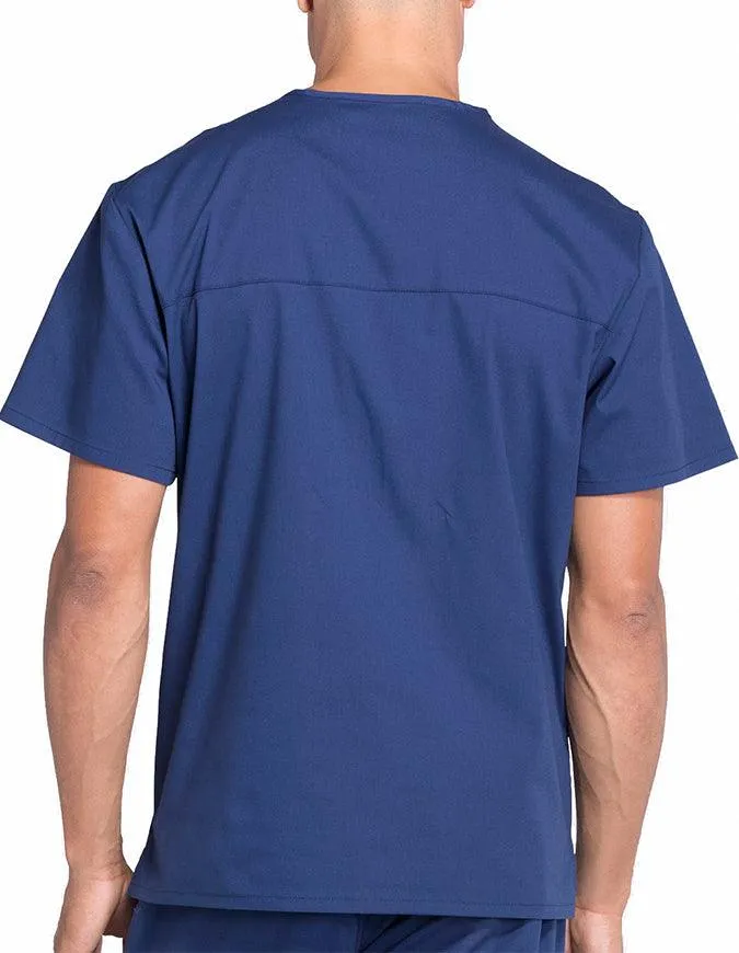 Cherokee Workwear Professionals Men's V-Neck Tall Basic Top