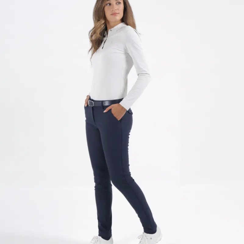 Chervò Schiffer Trousers - Navy