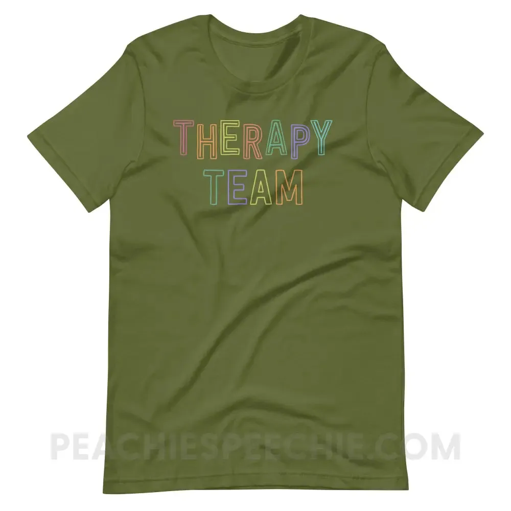 Colorful Therapy Team Premium Soft Tee