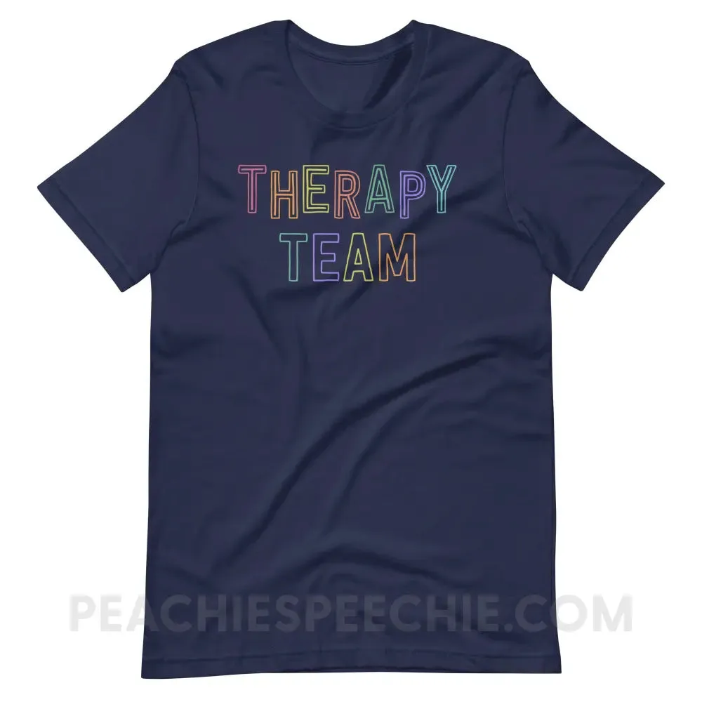 Colorful Therapy Team Premium Soft Tee