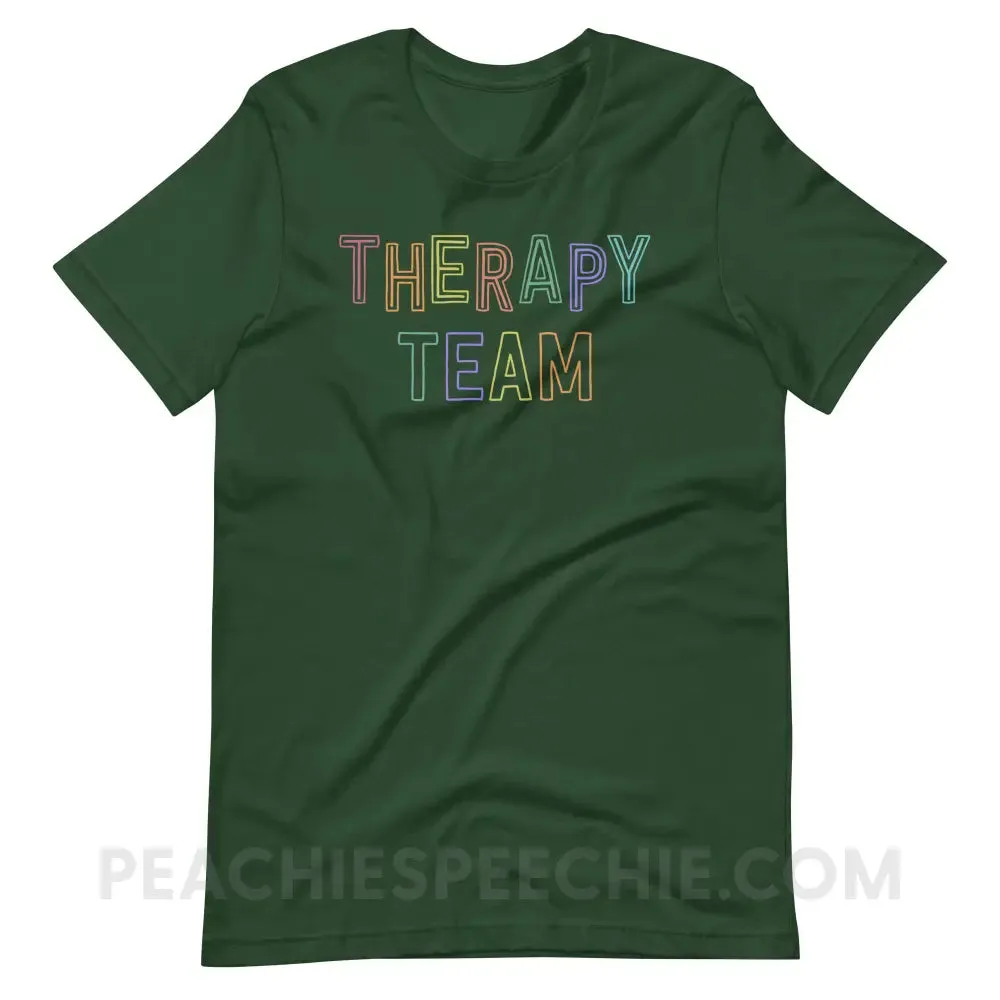 Colorful Therapy Team Premium Soft Tee