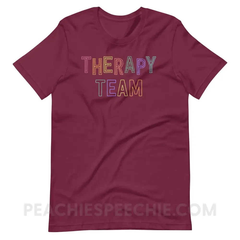 Colorful Therapy Team Premium Soft Tee