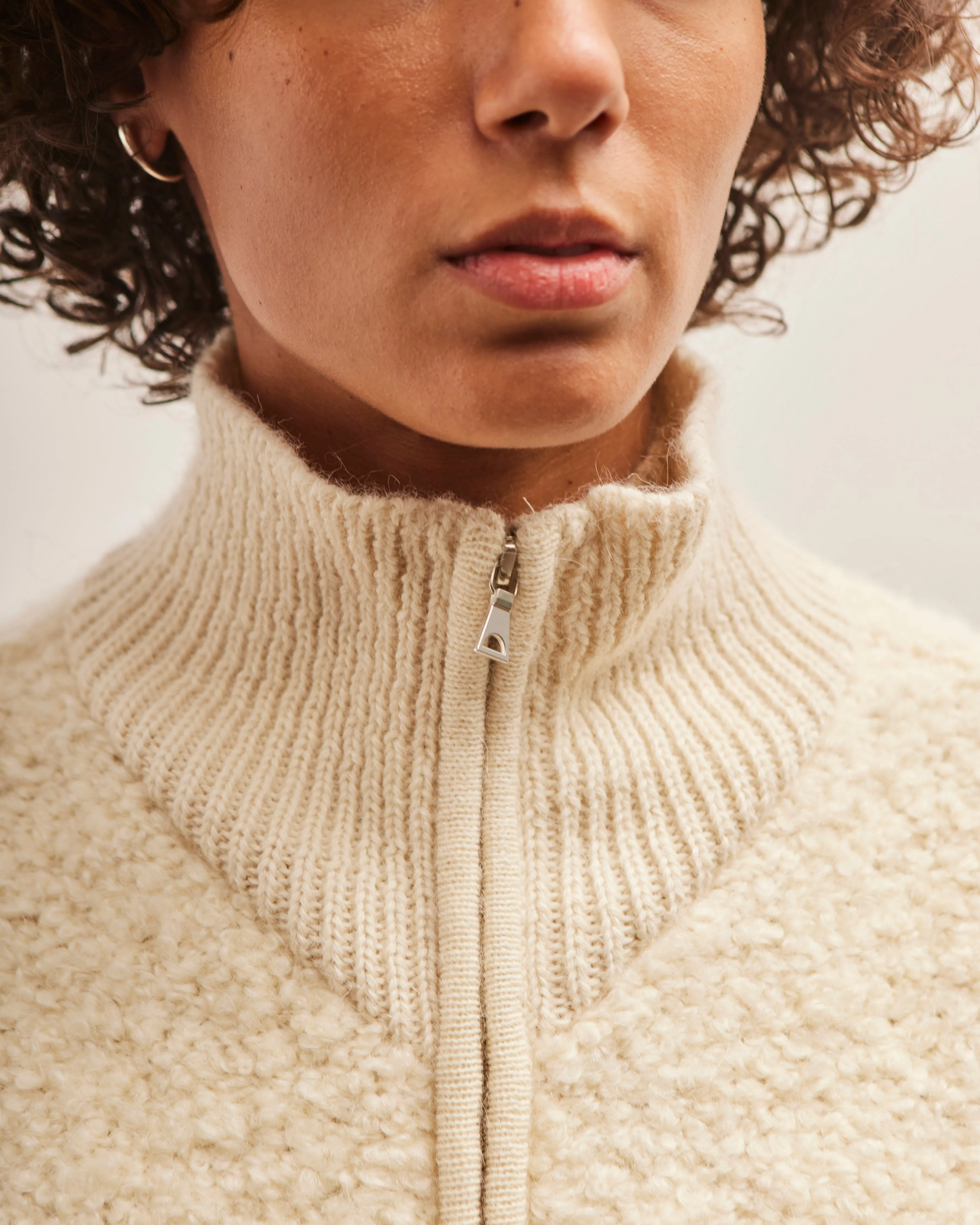 Cordera Wool & Mohair Jacket, Natural