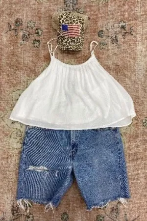 Custom Vintage Denim Shorts