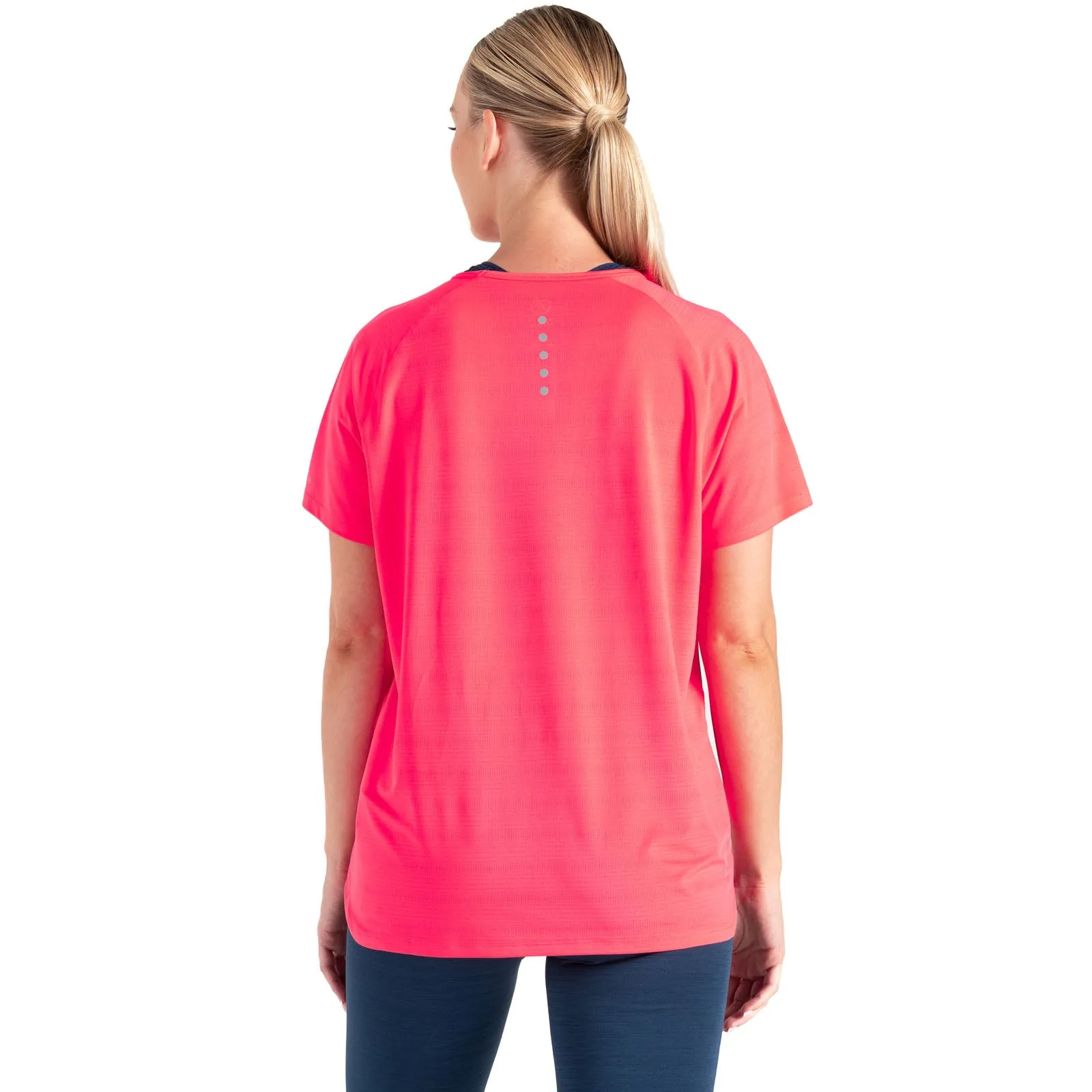 Dare 2b Womens Gravitate Short Sleeve T-Shirt - Neon Pink