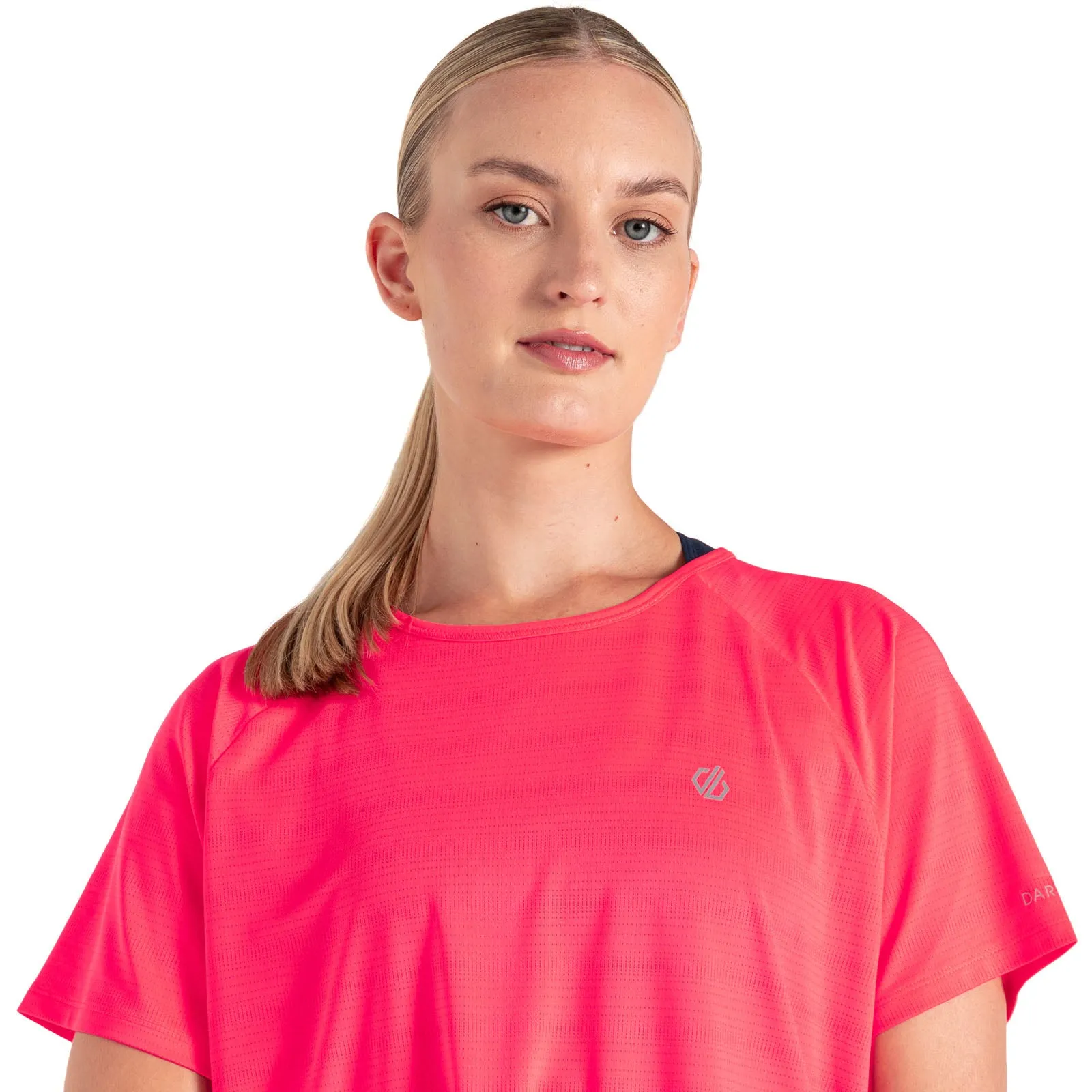 Dare 2b Womens Gravitate Short Sleeve T-Shirt - Neon Pink