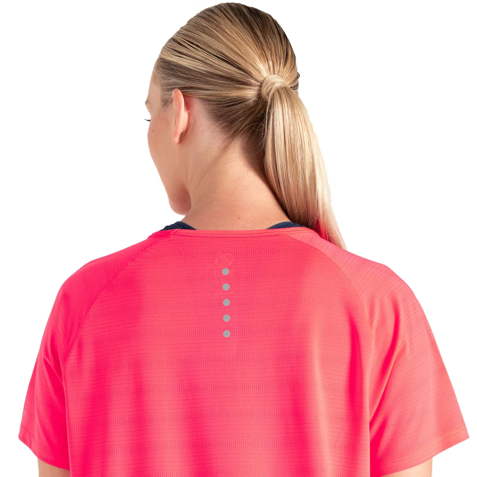 Dare 2b Womens Gravitate Short Sleeve T-Shirt - Neon Pink