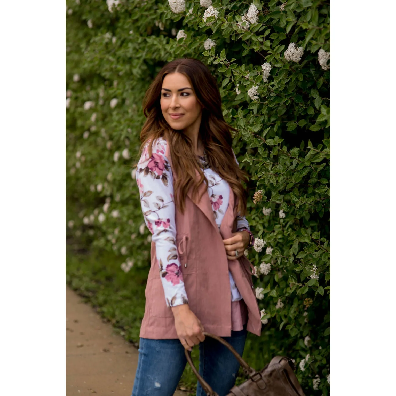 Dusty Rose Vest