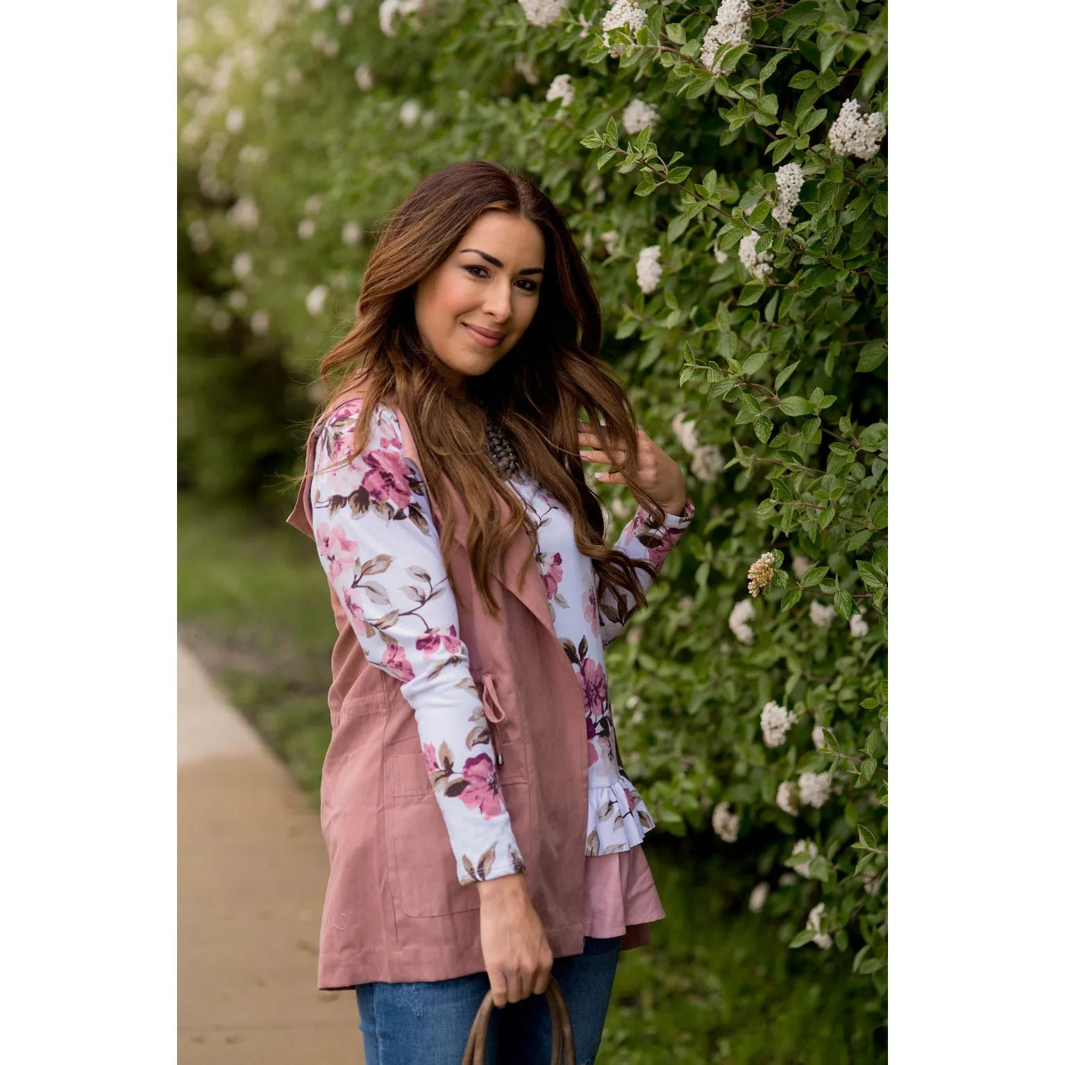 Dusty Rose Vest