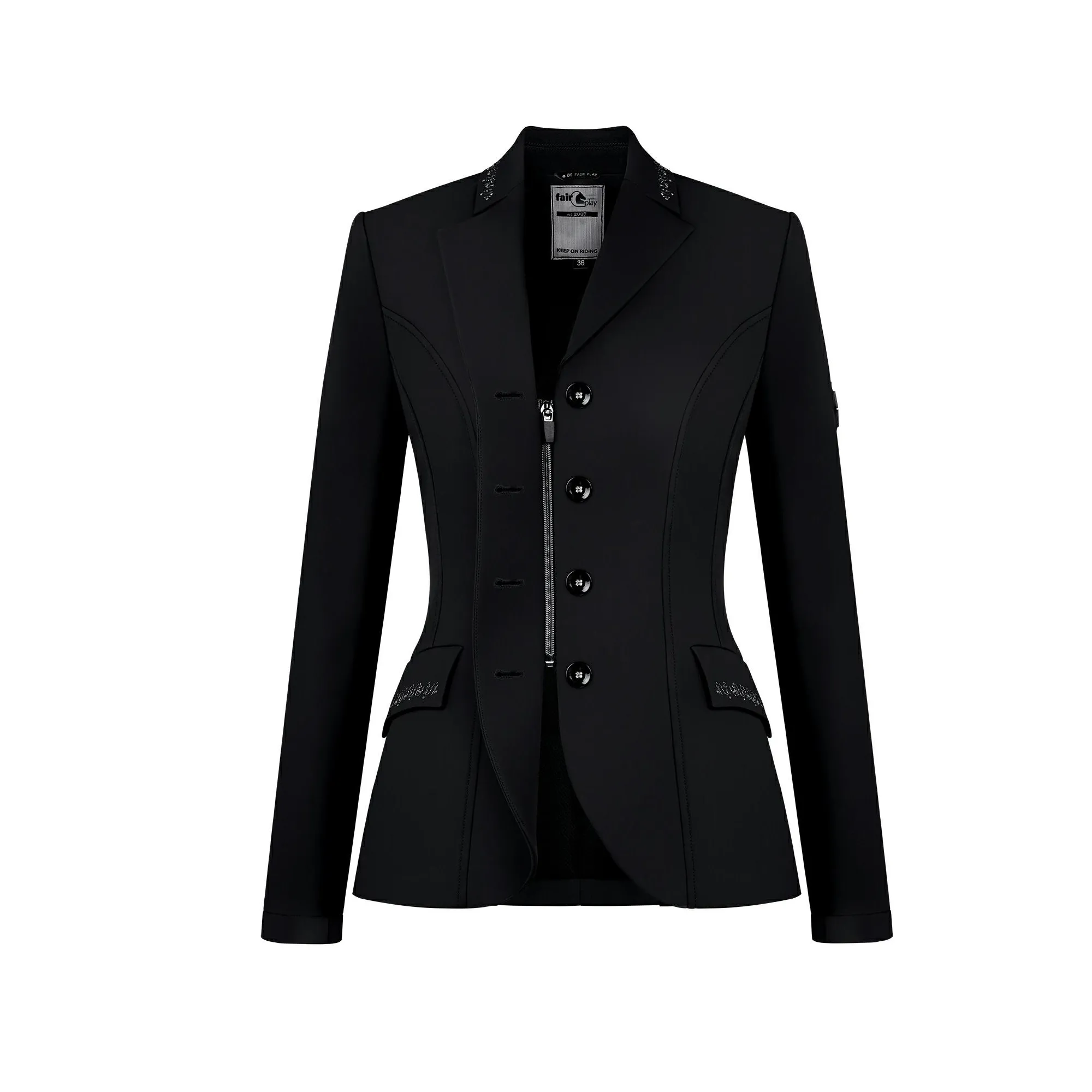 Fair Play Ladies Show Jacket JODIE, Black