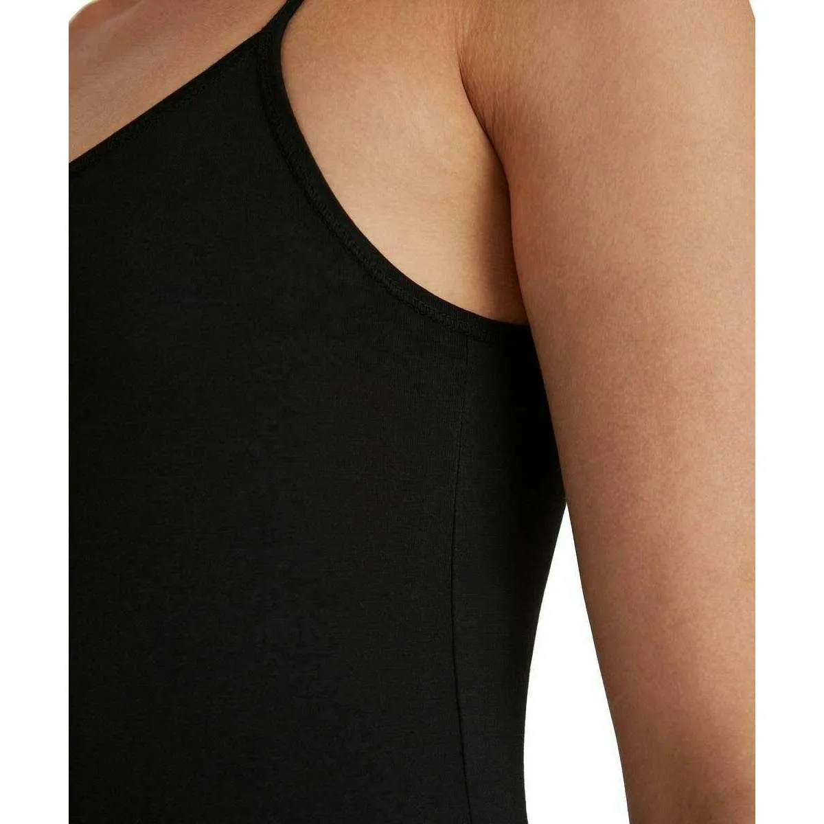 Falke Daily Natural Spaghetti Strap Top - Black