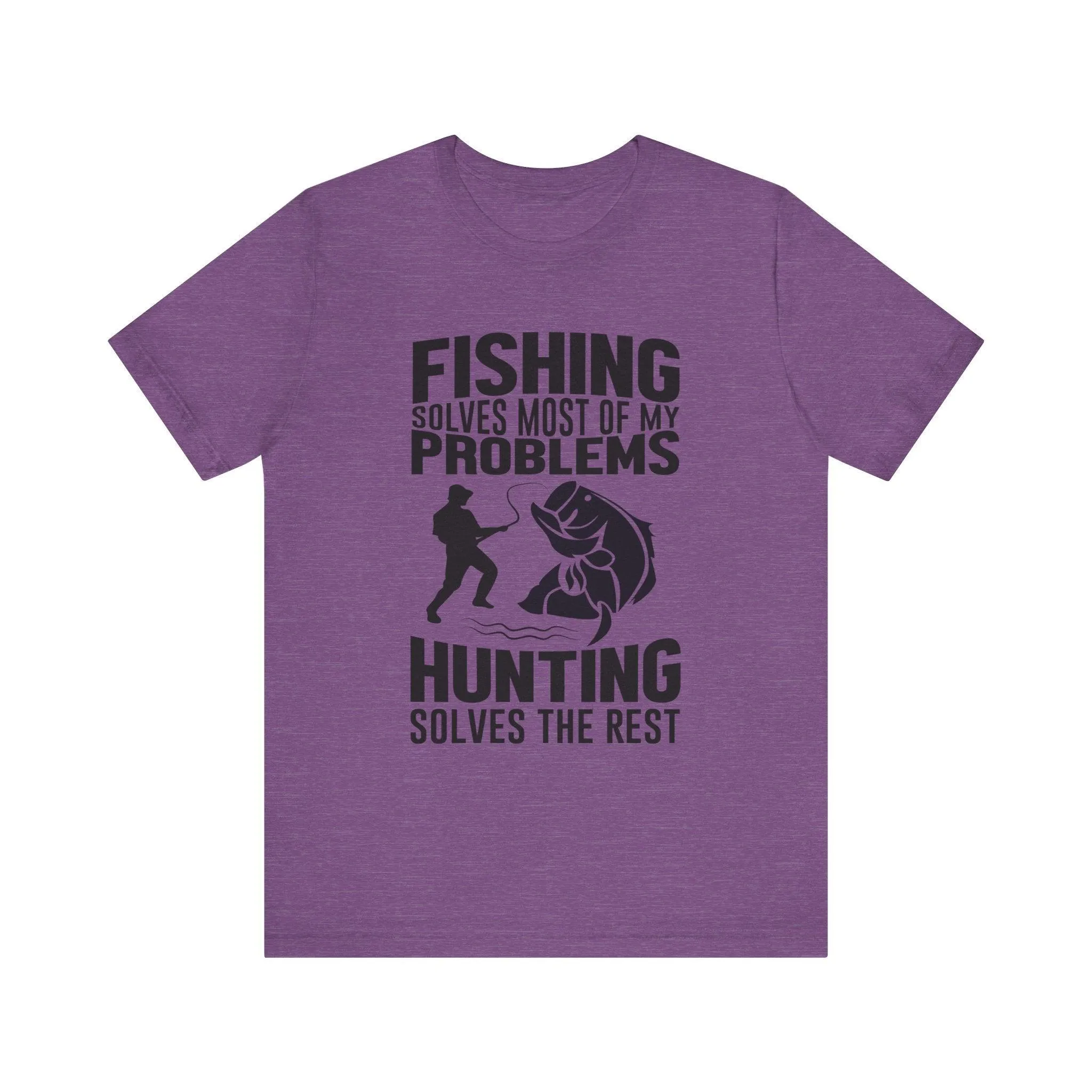 Fishing Solves Everything T Shirt