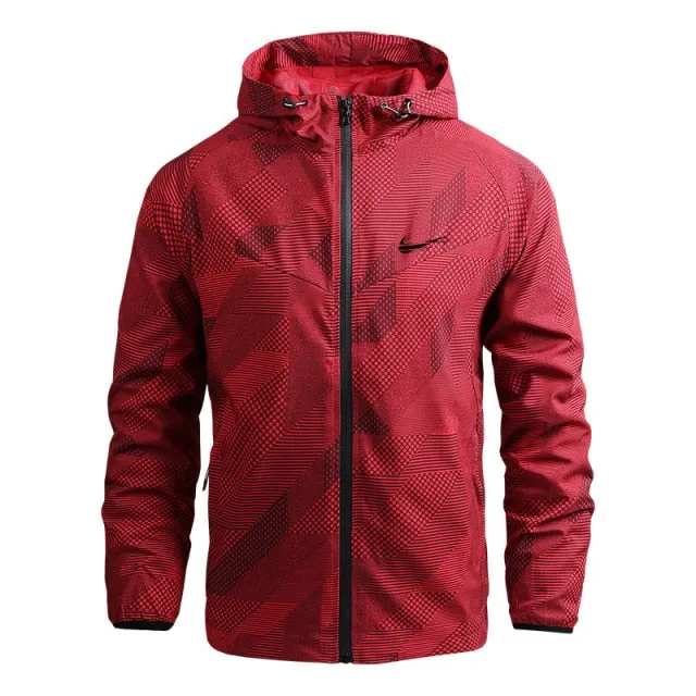 GbolsosWindproof Jacket Men Waterproof Breathable Parka Brand Casual Sports Outdoor Coat Male WindJacket Hardshell Wind Jacket Men Tops