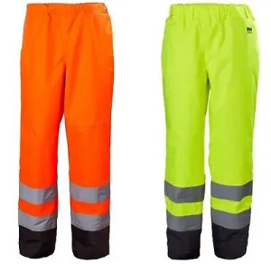 Helly Hansen Hi-Vis Alta Waterproof Shell Pant 71442 - Yellow & Orange