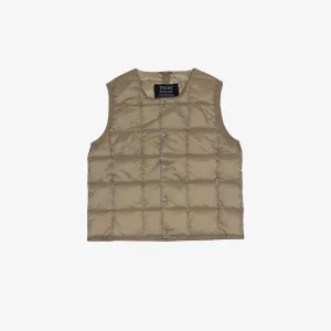 Kids V Neck Button Down Vest