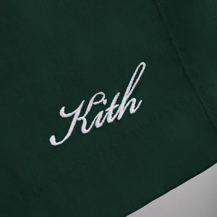 Kith Garment Washed Nylon Active Swim Short - Stadium