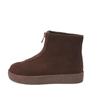 Leah Suede Chocolate