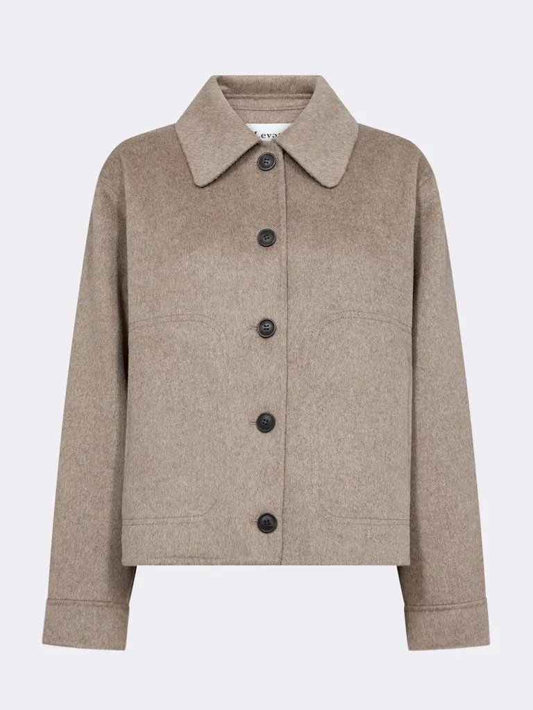 Levete Room Owa Jacket in Taupe