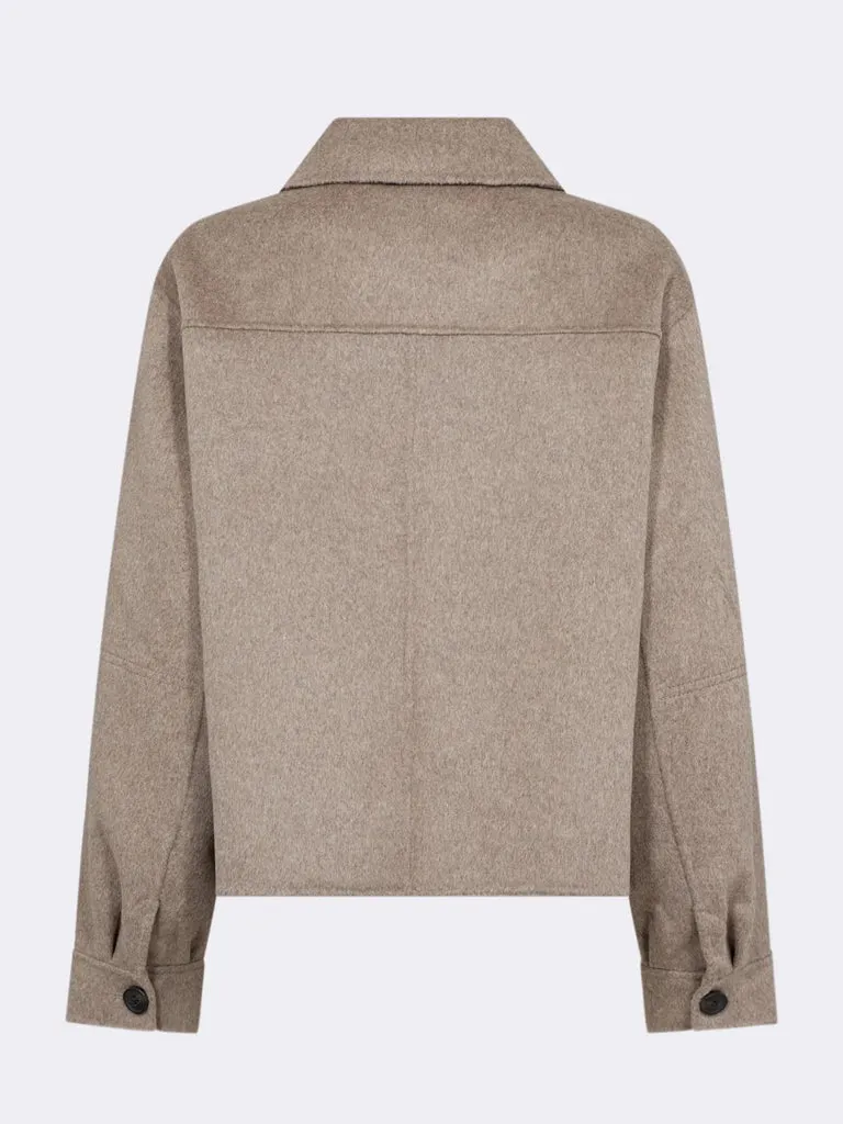 Levete Room Owa Jacket in Taupe