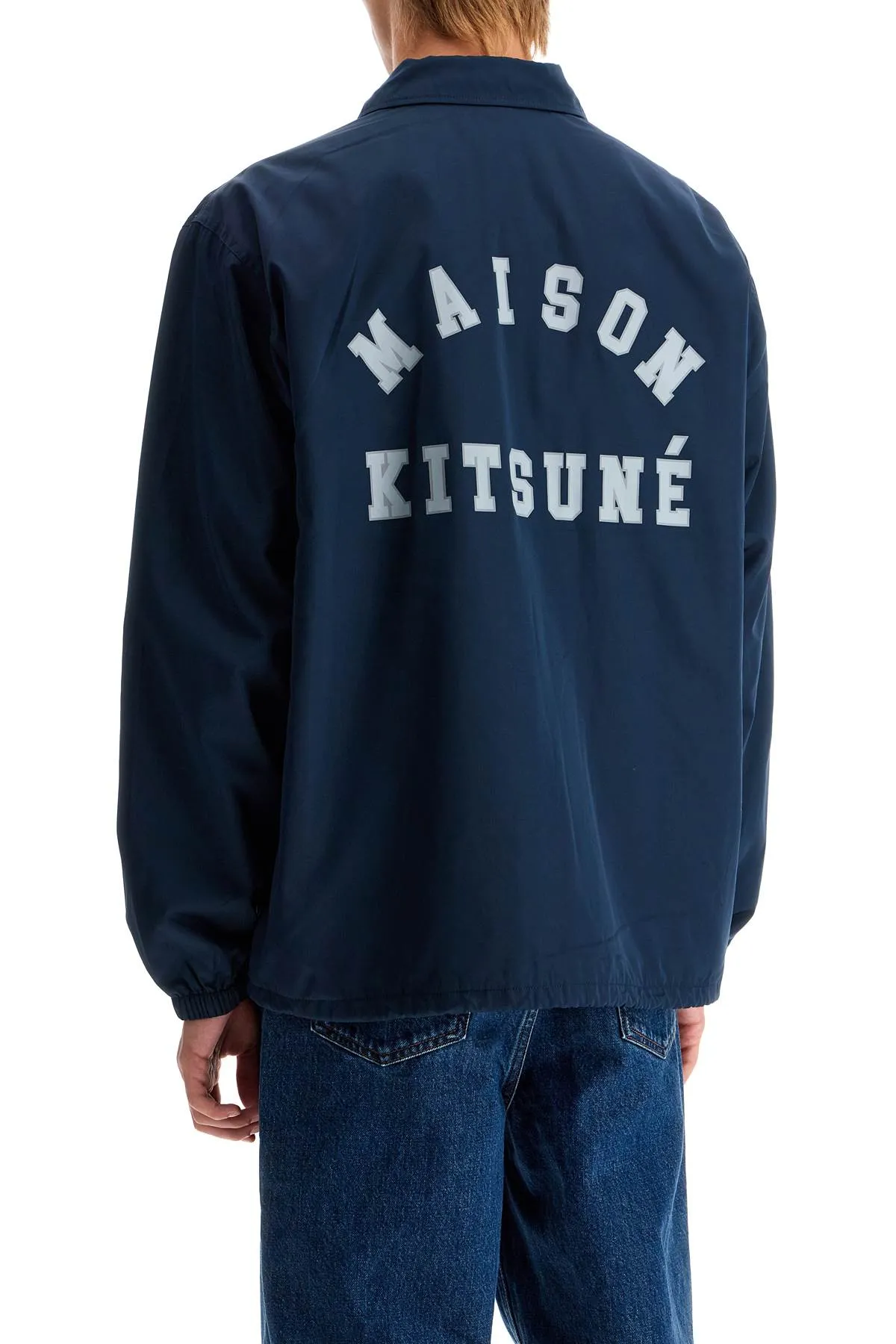 Maison Kitsune Nylon Coach Jacket For Men