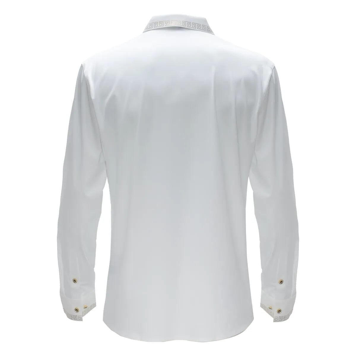 Men's Formal Button Down Shirt Fitted Cut Satin Soft | B310