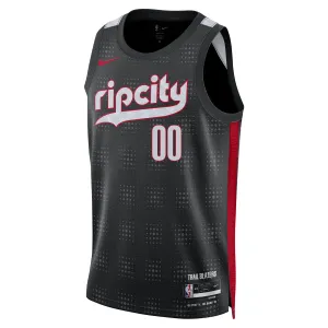 Nike Custom NBA Swingman Peak Plaid 24-25 City Edition Jersey