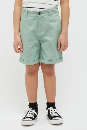 One Friday Green Shorts