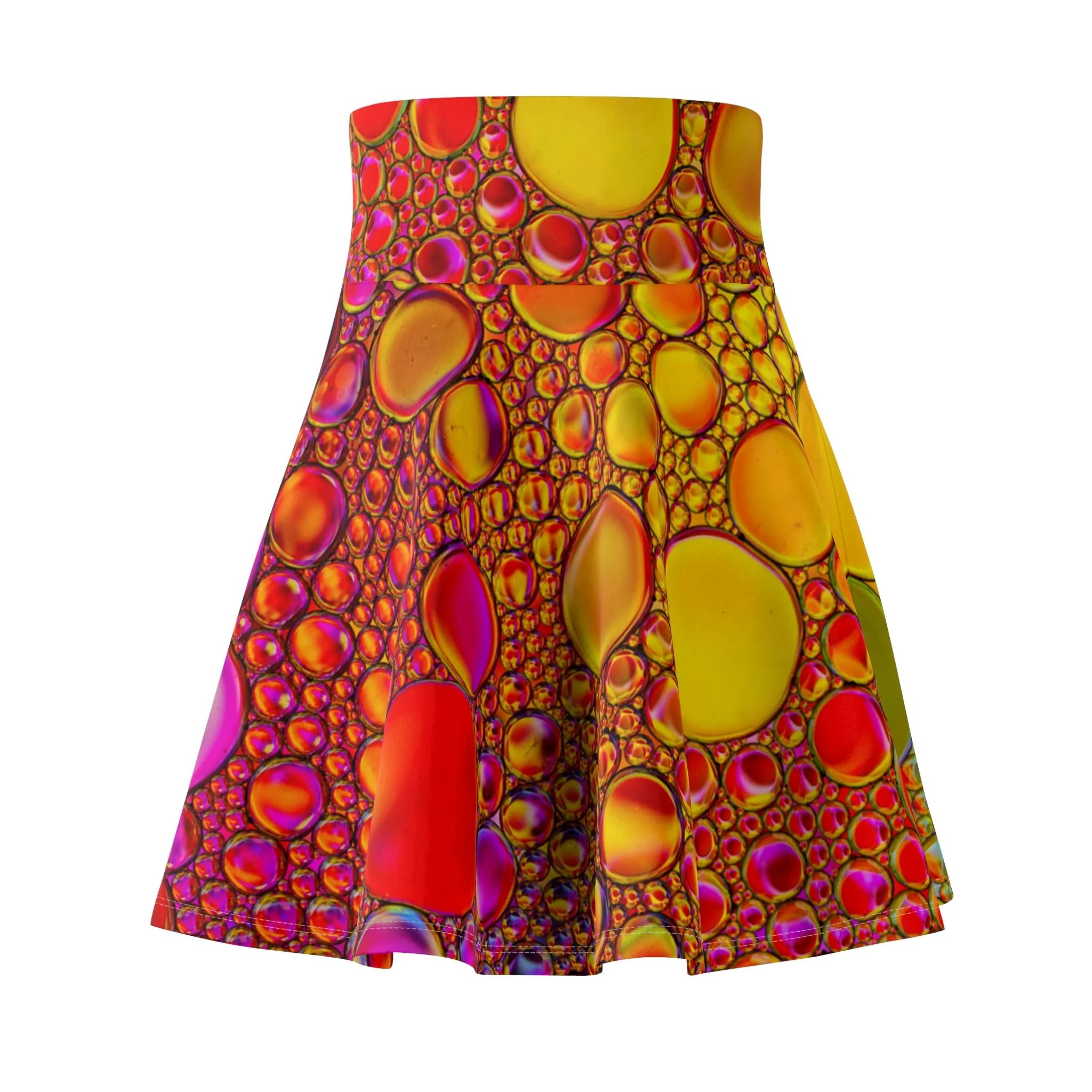 Sparkling Colors - Inovax Woman's Skater Skirt