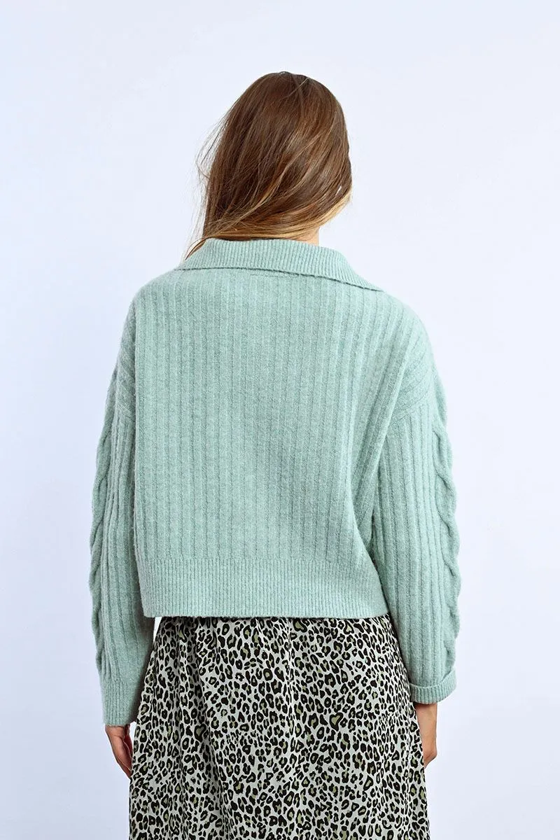 Spearmint Sweater