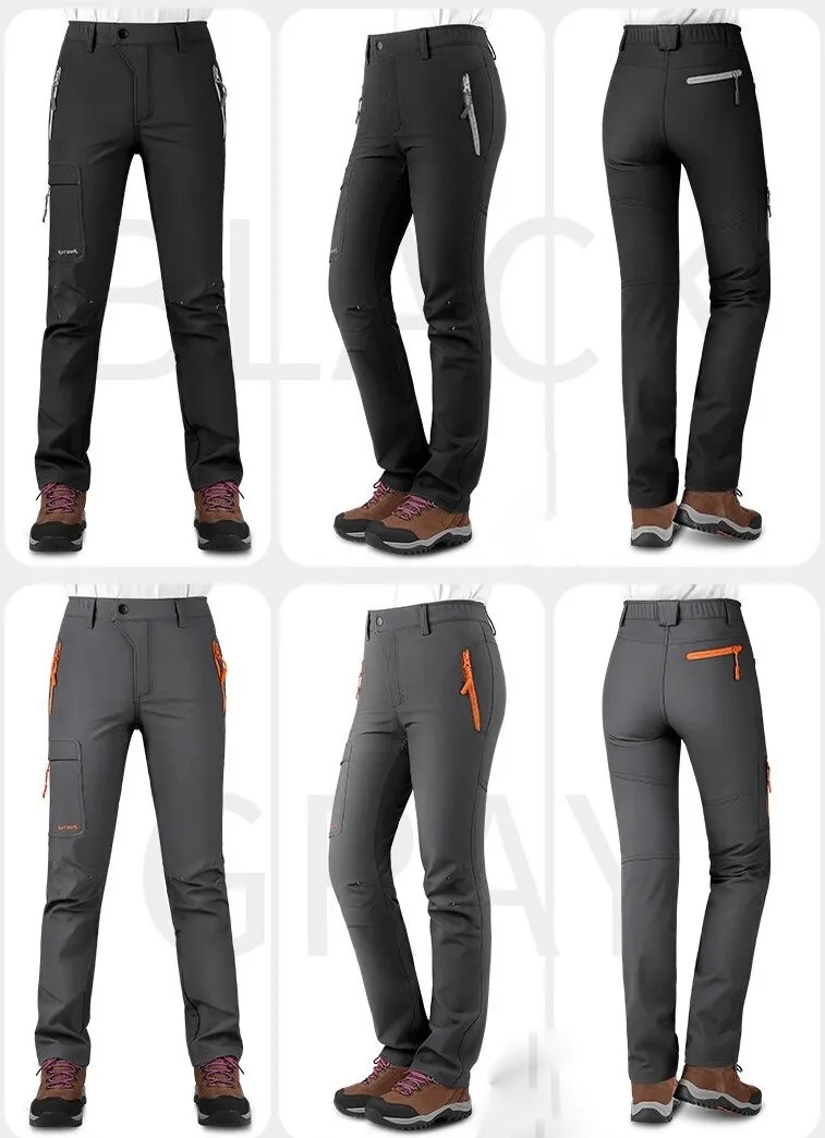 Sports Elastic Windproof Women's Hiking Pants - SF0224