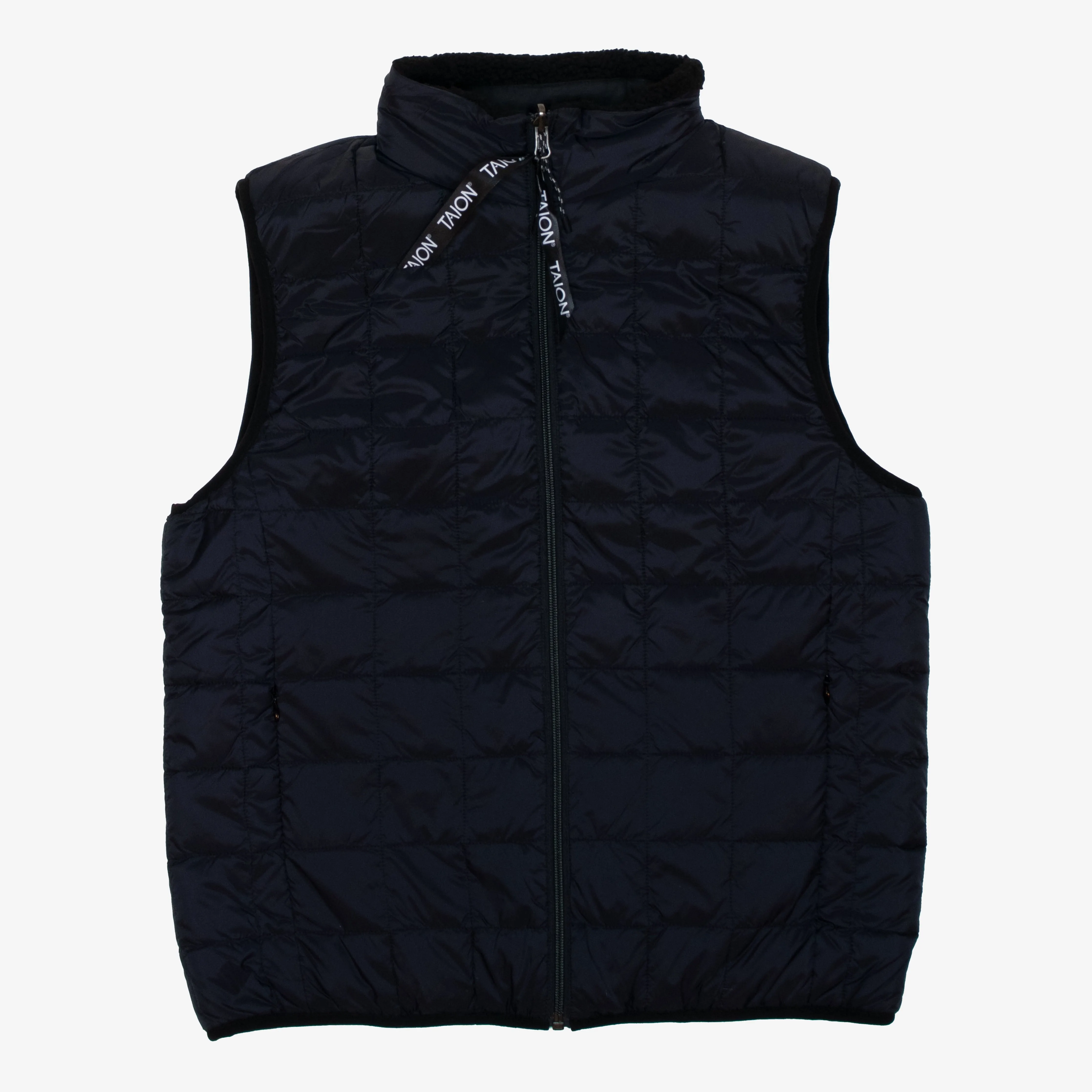 Taion Downxboa Reversible Vest Blackxblack