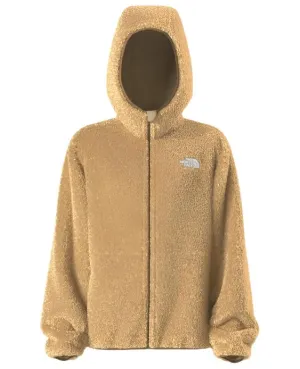 The North Face Teen Girl Campshire Full Zip Hoody Khaki Stone