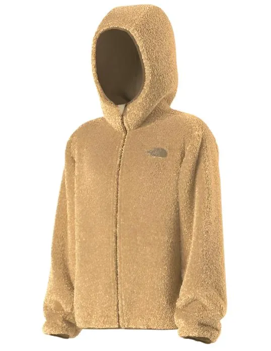 The North Face Teen Girl Campshire Full Zip Hoody Khaki Stone