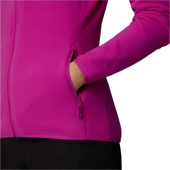 The North Face Womens 100 Glacier FZ Fleece Jacket Deep Mulberry