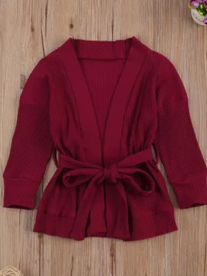 The Snuggle is Real Belted Cardigan