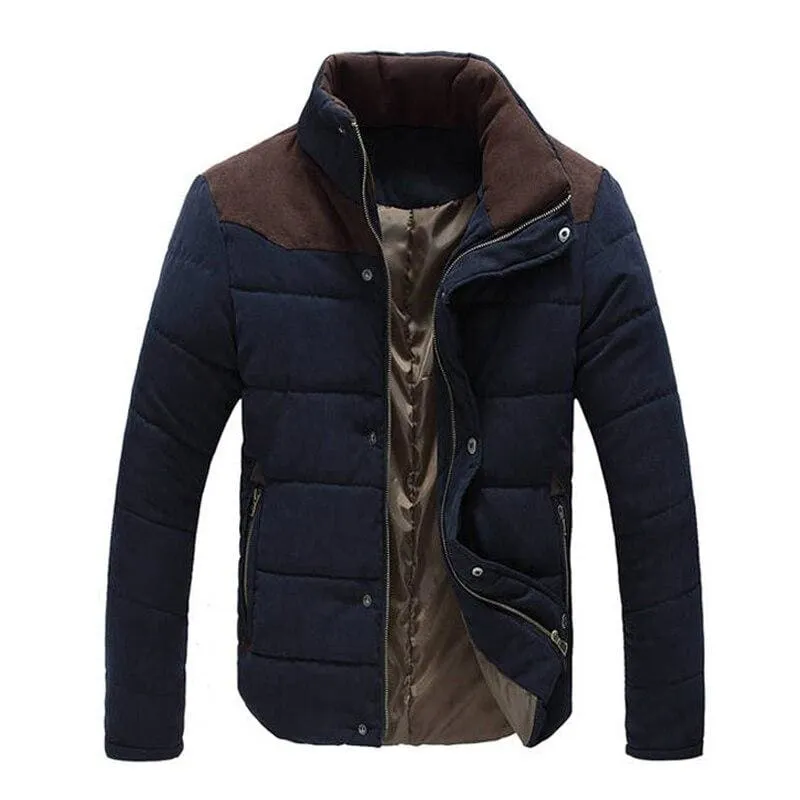 Thick Warm High Quality Brand Windbreak Men