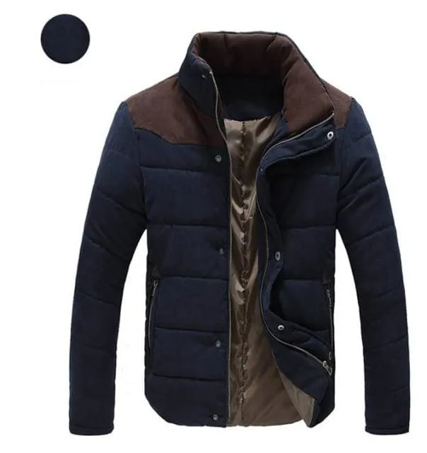 Thick Warm High Quality Brand Windbreak Men