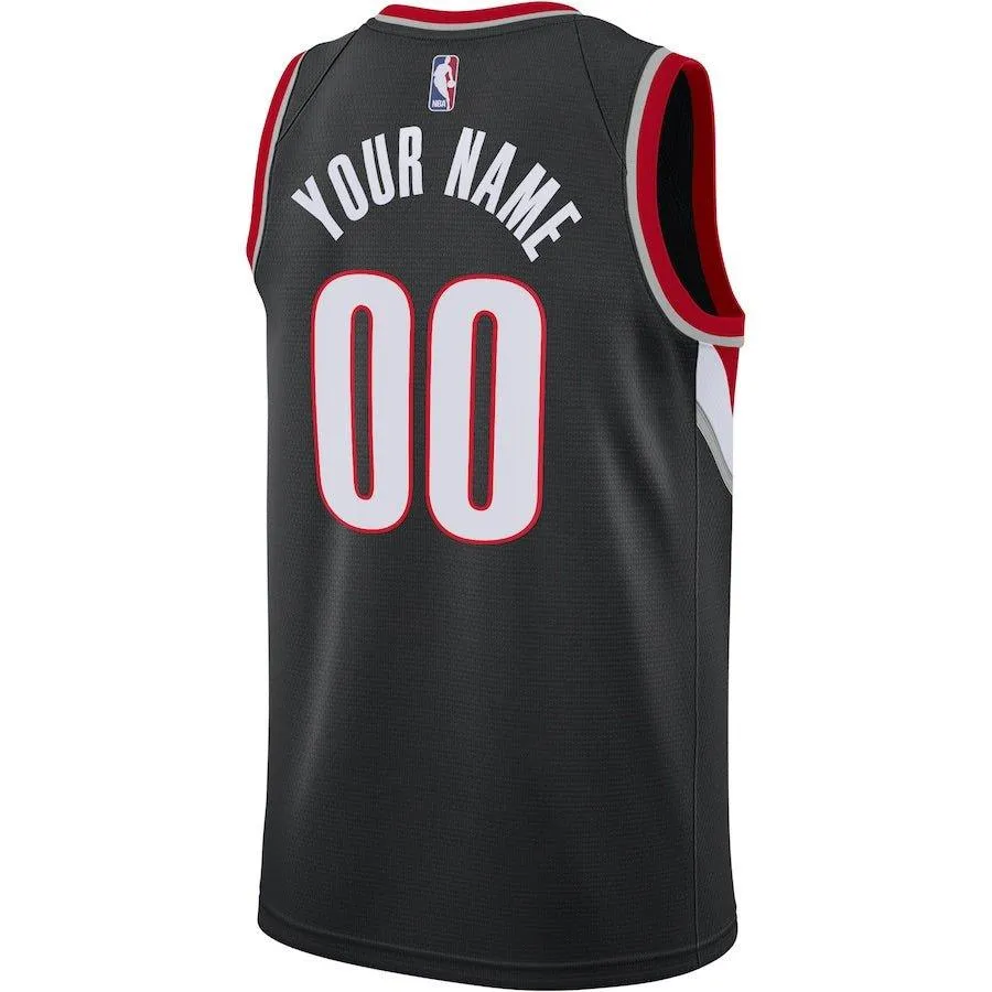 Trail Blazers Custom Nike Swingman Icon Jersey