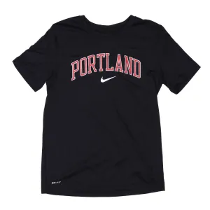 Trail Blazers Nike Portland Youth Black Dri-Fit Tee